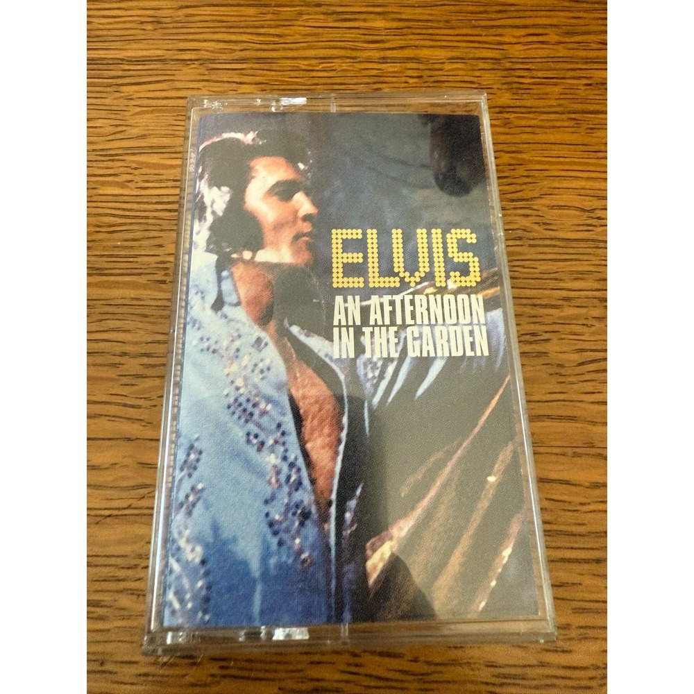 Elvis Presley Cassette – An Afternoon in the Garden 1997 RCA BMG Live‎ Concert